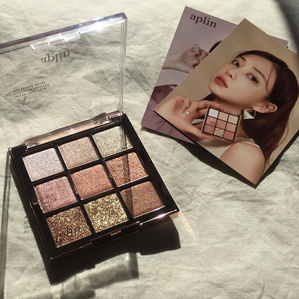 ワンピックアイシャドウパレット/APLIN/アイシャドウパレットを使ったクチコミ（2枚目）