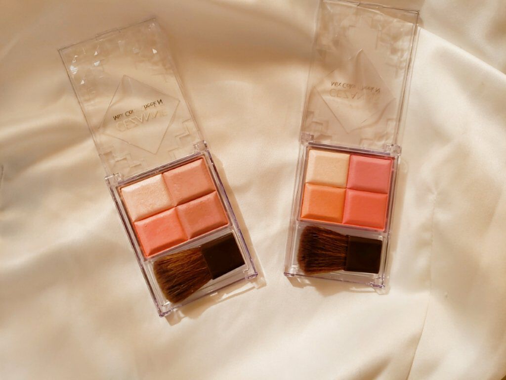 ミックスカラーチークN/CEZANNE/パウダーチークを使ったクチコミ（2枚目）