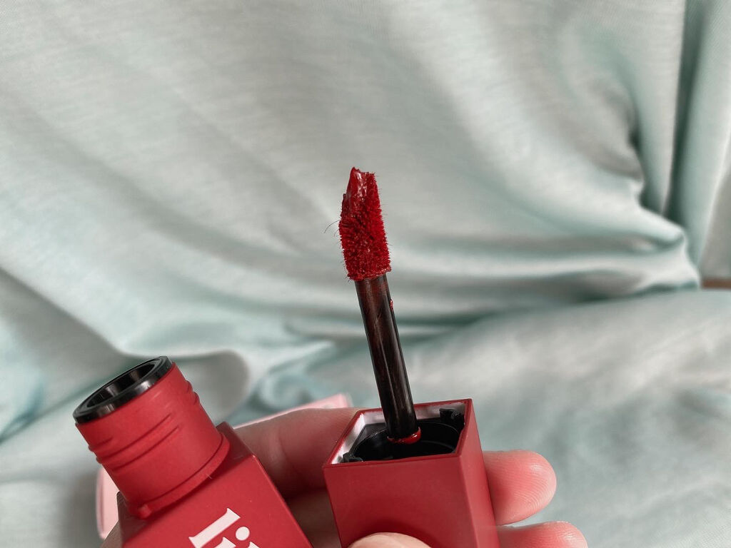 ムードライアー ベルベットティント/lilybyred/リップティントを使ったクチコミ（3枚目）