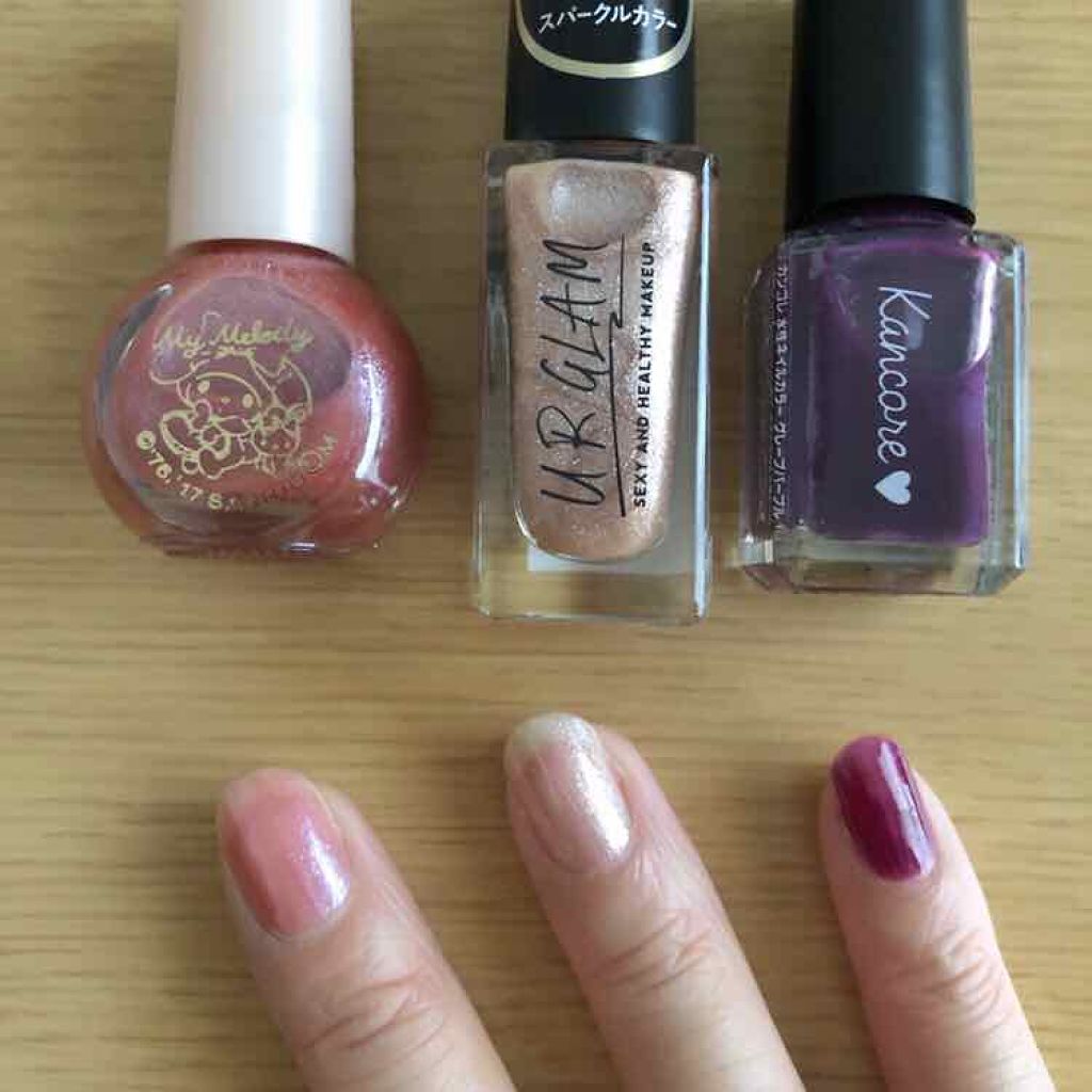 カンコレネイルカラー/DAISO/マニキュアを使ったクチコミ（2枚目）