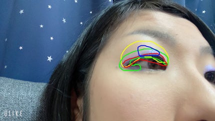 紫禁城アイシャドウパレット/故宫时空/アイシャドウパレットを使ったクチコミ(8枚目)