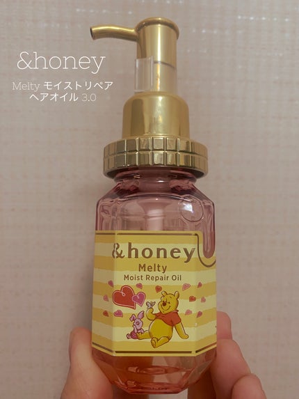 &honey メルティ モイストリペア ヘアオイル 3.0/&honey/ヘアオイルを使ったクチコミ(1枚目)