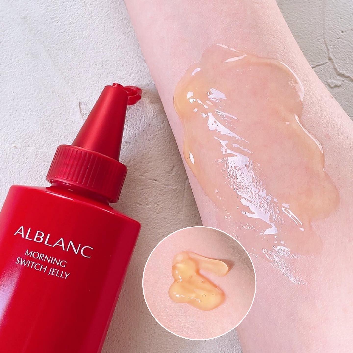 モーニング スイッチジュレ/ALBLANC/美容液を使ったクチコミ（3枚目）