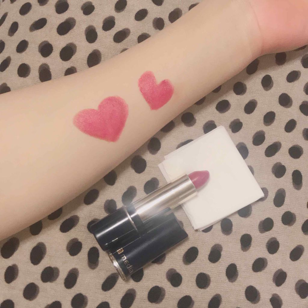 クリーミィラスティングリップA/media/口紅を使ったクチコミ（1枚目）