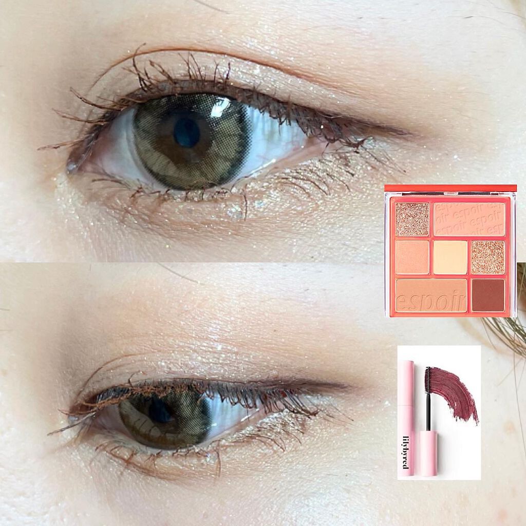 Am9 to Pm9 Survival Colorcara 03 #Ginger Brown/lilybyred/マスカラを使ったクチコミ（1枚目）