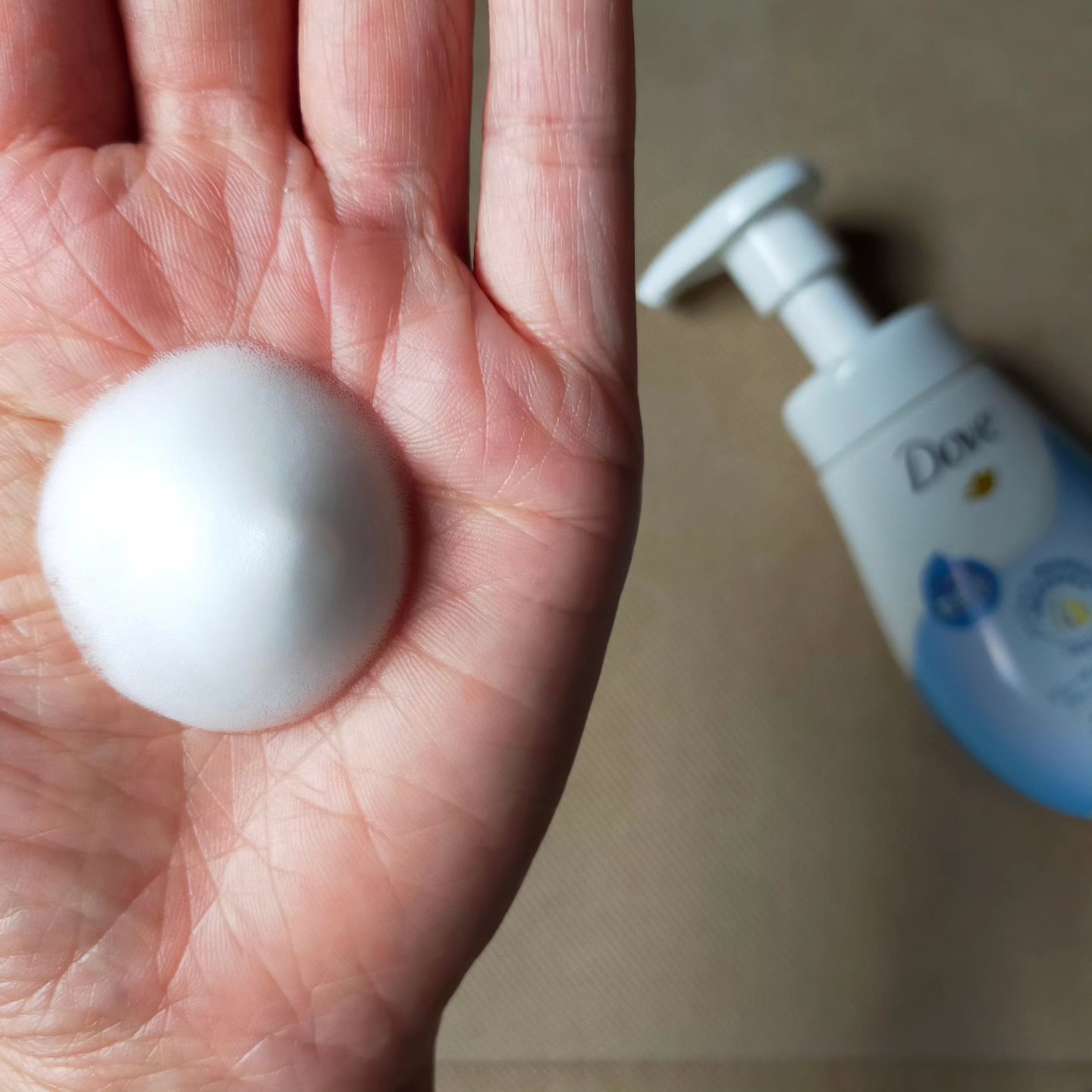 ビューティモイスチャー クリーミー泡洗顔料/ダヴ/泡洗顔を使ったクチコミ（2枚目）