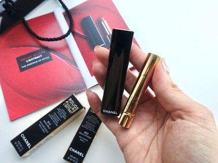 ルージュ アリュール レクストレ/CHANEL/口紅を使ったクチコミ(3枚目)