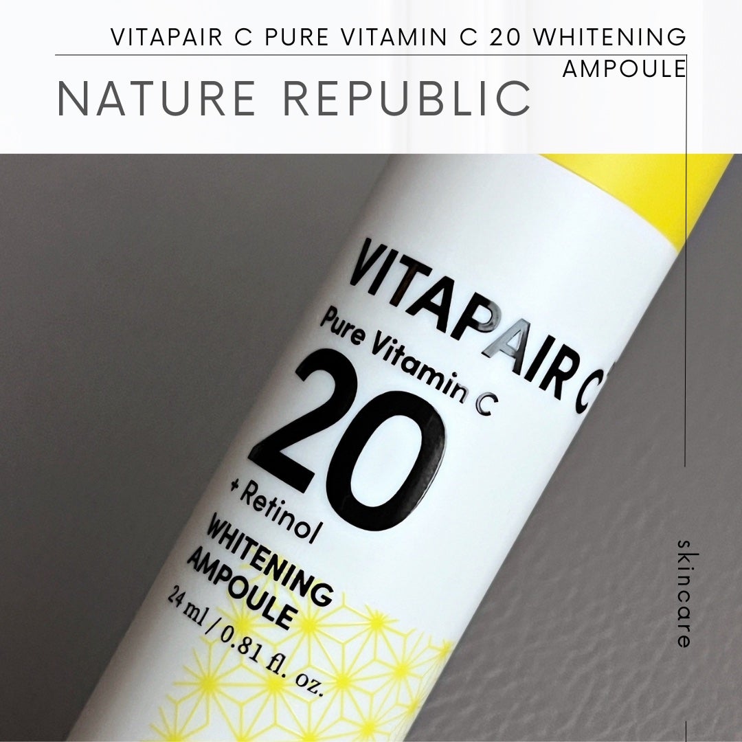 ビタペアC ビタレチ美容液/ネイチャーリパブリック/美容液を使ったクチコミ(1枚目)