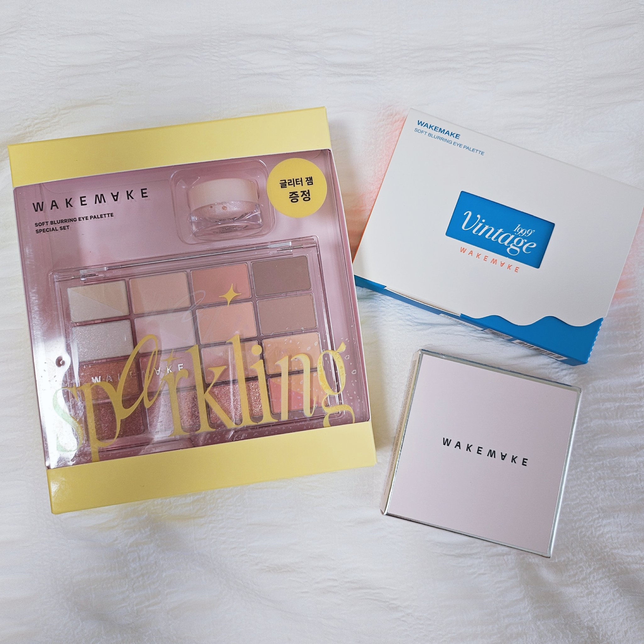 ミックスブラーリングボリュームブラッシャー 01. LIGHT WARM/wakemake/パウダーチークを使ったクチコミ（1枚目）