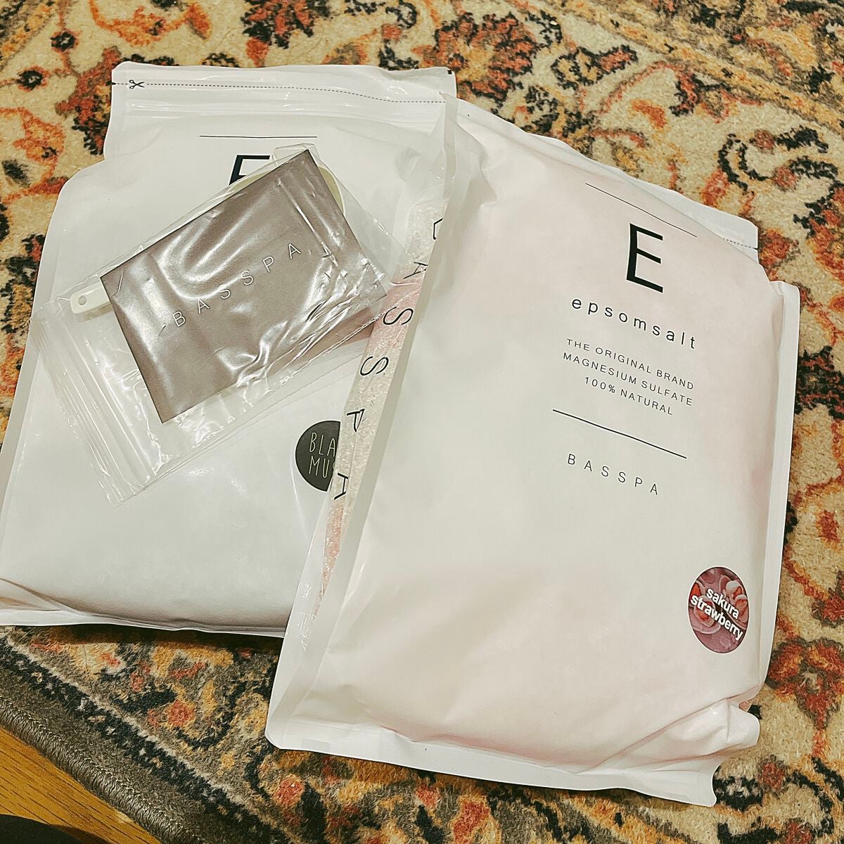 BASSPA エプソムソルト ホワイトムスク/BASSPA/無機塩系入浴剤を使ったクチコミ(3枚目)
