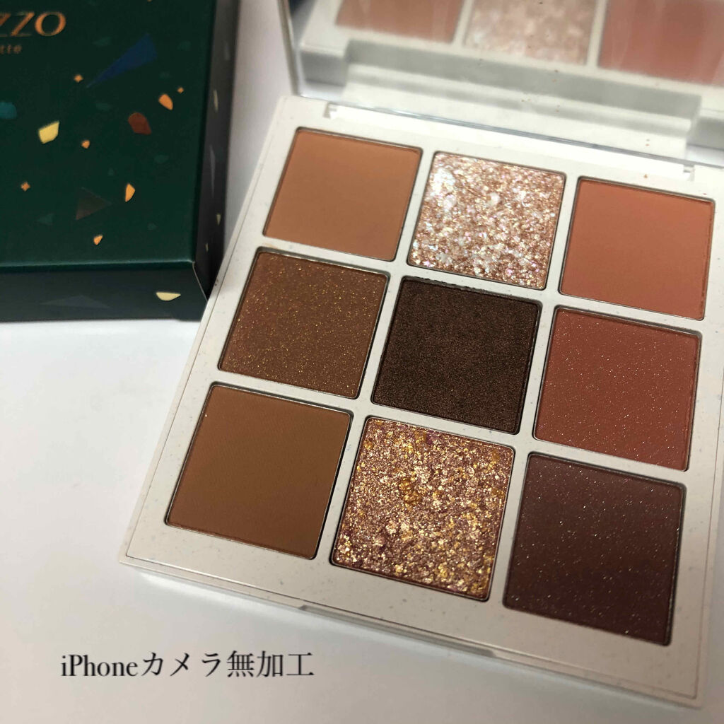 TERRAZZO Shadow palette 01/HOLIKA HOLIKA/アイシャドウパレットを使ったクチコミ（2枚目）