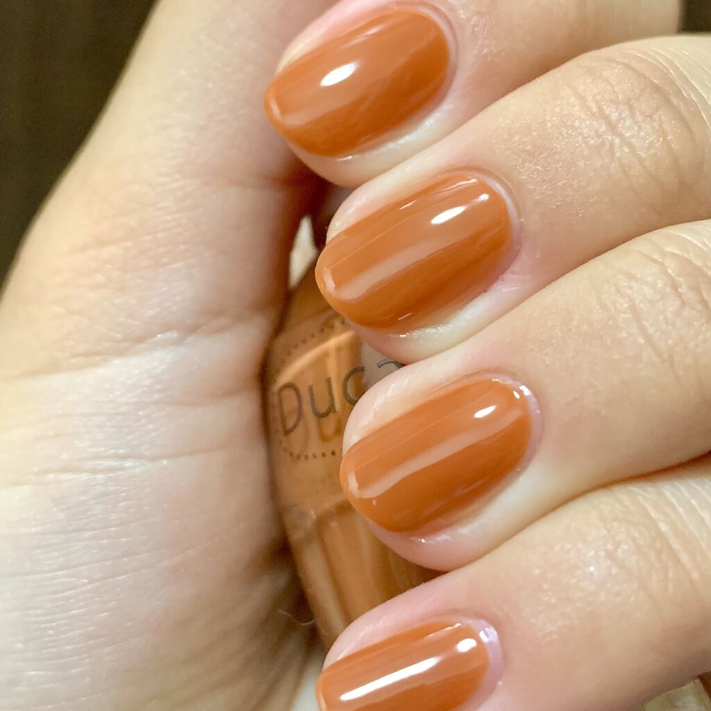ナチュラルネイルカラーN 106 ピーナッツバターキャラメル/デュカート/マニキュアを使ったクチコミ（1枚目）