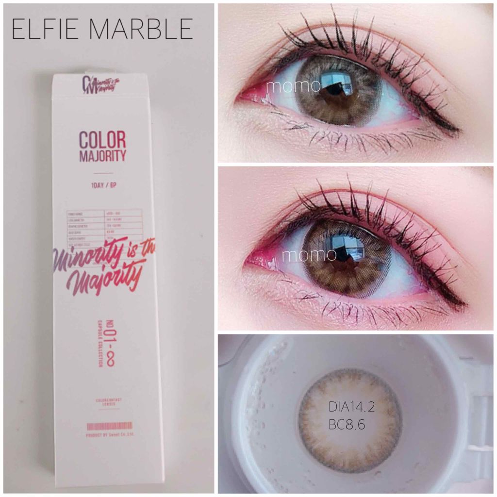 カラーマジョリティー/カラーマジョリティー/カラーコンタクトレンズを使ったクチコミ(1枚目)