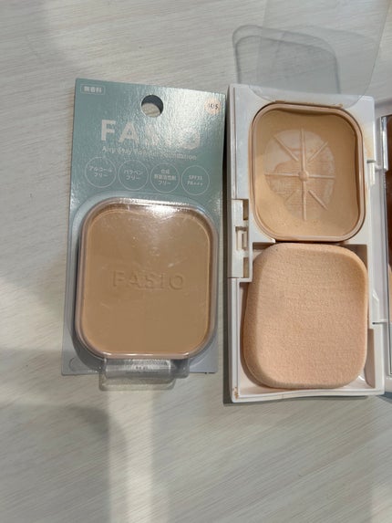 エアリーステイ パウダーファンデーション/FASIO/パウダーファンデーションを使ったクチコミ(1枚目)