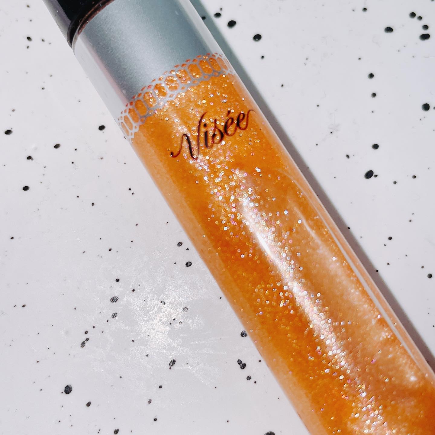 30th ボリュームリップ メイカー 01 シマリングオレンジ(限定)/Visée/リップグロスを使ったクチコミ（2枚目）