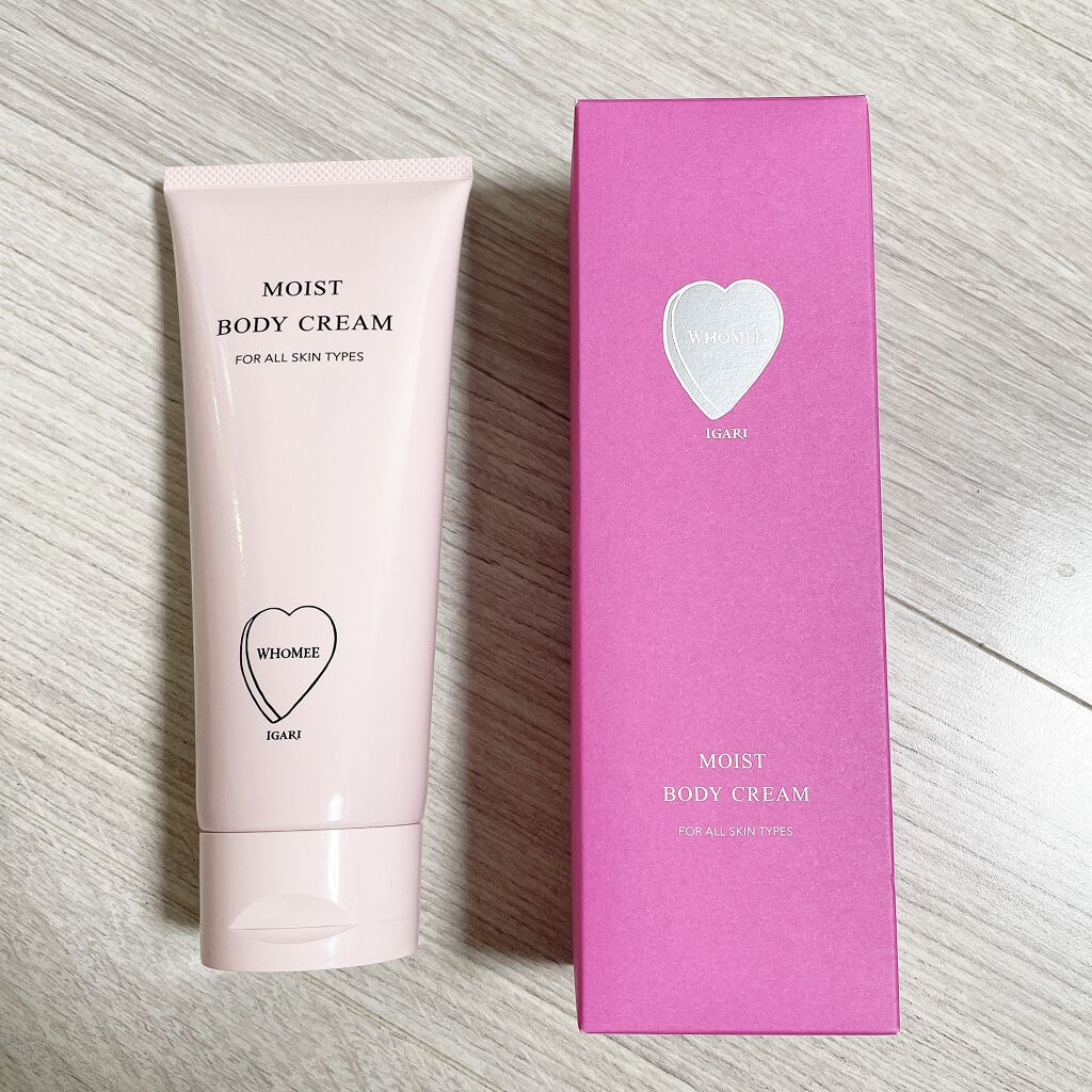モイストボディクリーム/WHOMEE/ボディクリームを使ったクチコミ(1枚目)