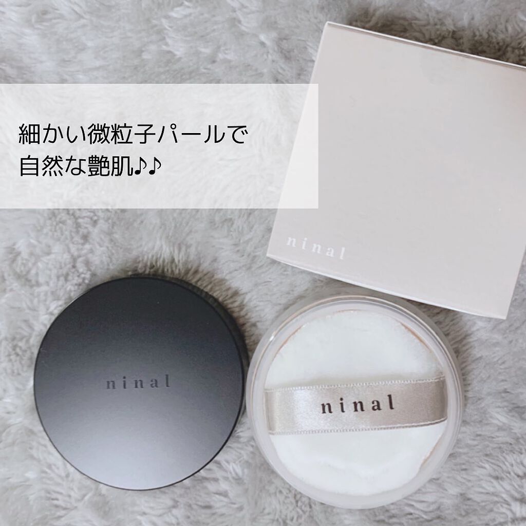 ninal ルースパウダー/ninal/ルースパウダーを使ったクチコミ(4枚目)