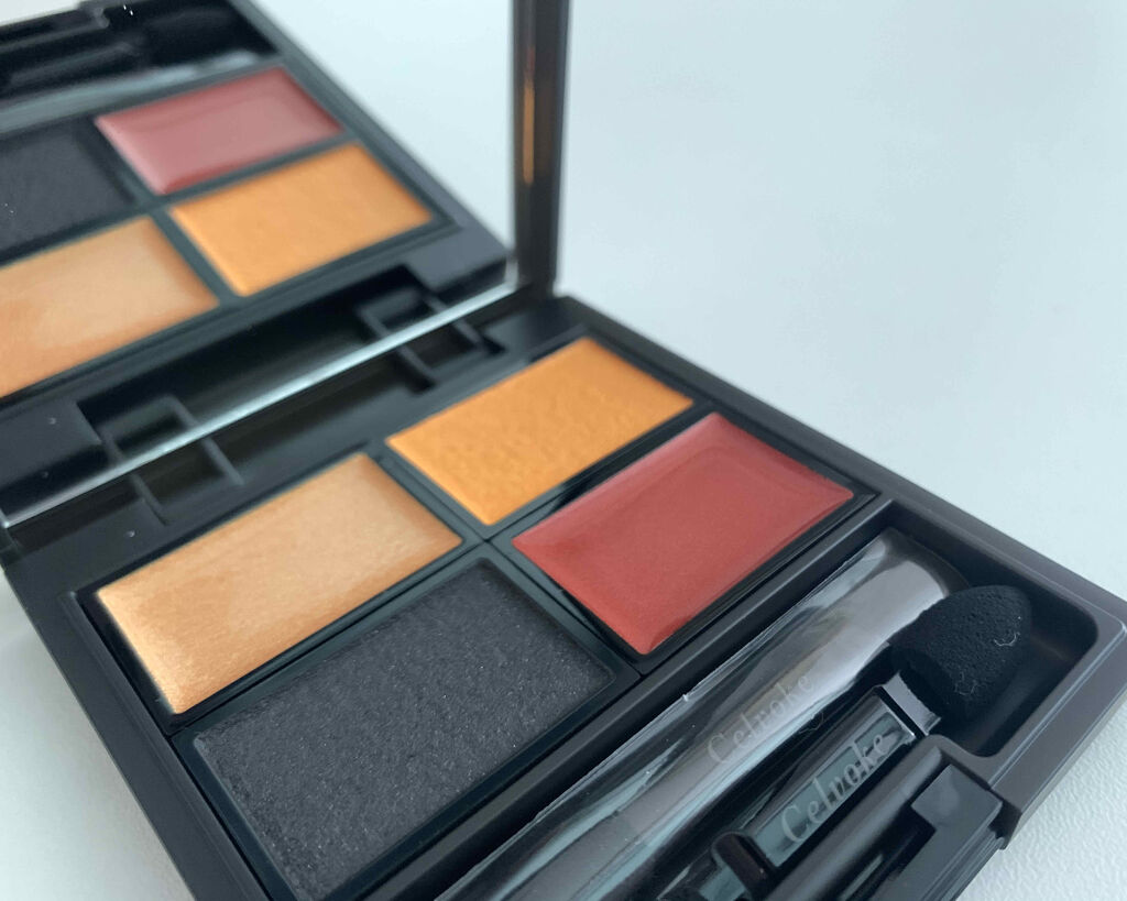 ヴォランタリー  アイパレット/Celvoke/アイシャドウパレットを使ったクチコミ（2枚目）