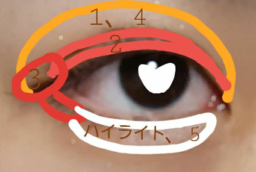 ハーシー プレイカラーアイズミニ/ETUDE/アイシャドウパレットを使ったクチコミ(5枚目)