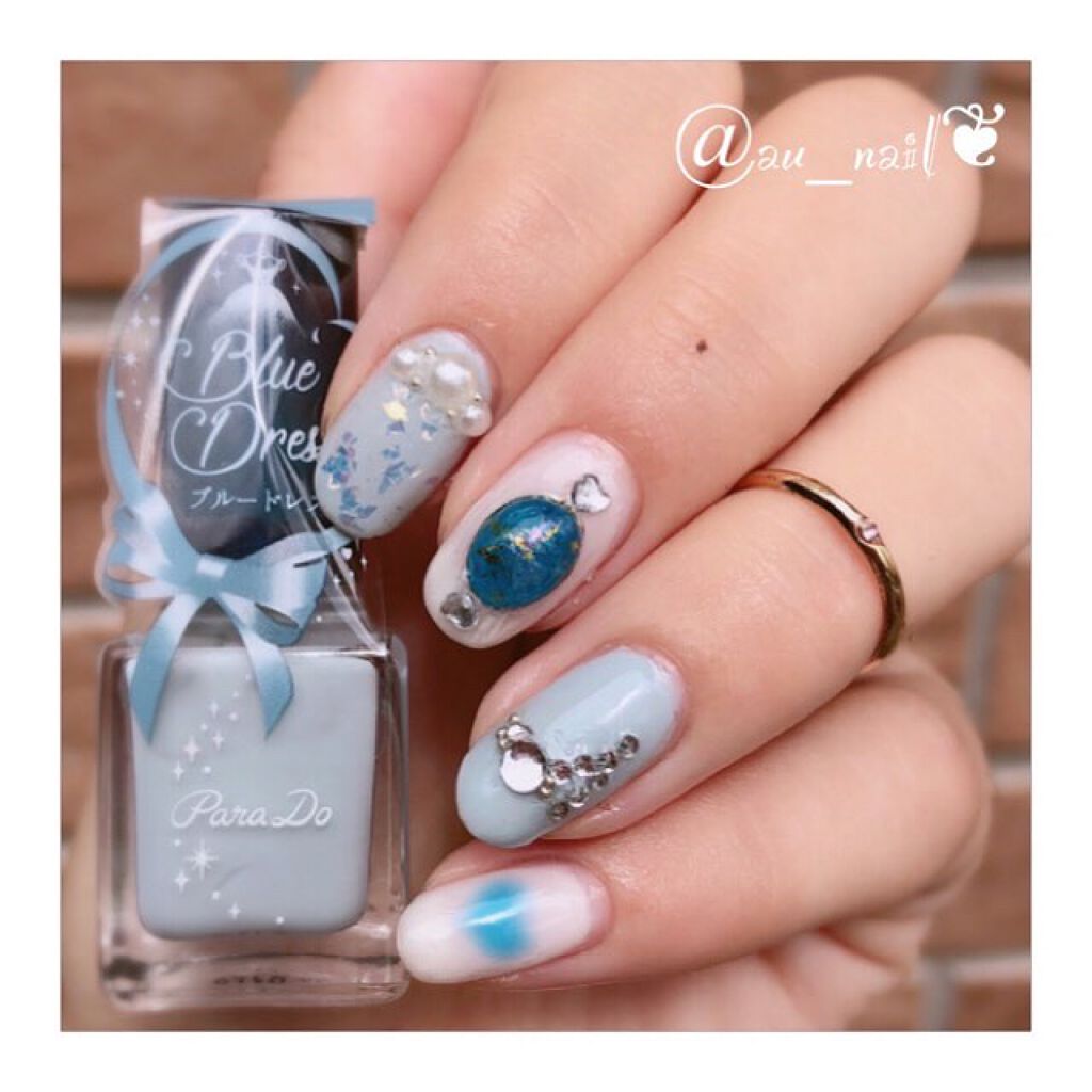 グロッシーコート/スキューズミー/オールインワンネイルを使ったクチコミ(3枚目)