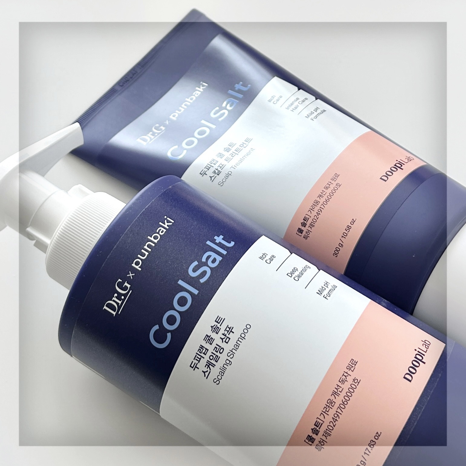 クールソルトスケーリングシャンプー/クールソルトスカルプトリートメント/Dr.G/市販シャンプーを使ったクチコミ（1枚目）