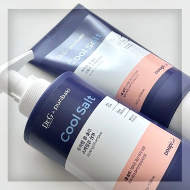 𓍯Cool Salt Scaling Shampoo/Scalp Treatment⌇Dr.G

⋆⸜Dr.G × punbaki⸝⋆
"頭皮も肌だ！"と開発されたヘアケアライン💙
どちらも蒸し暑い季節