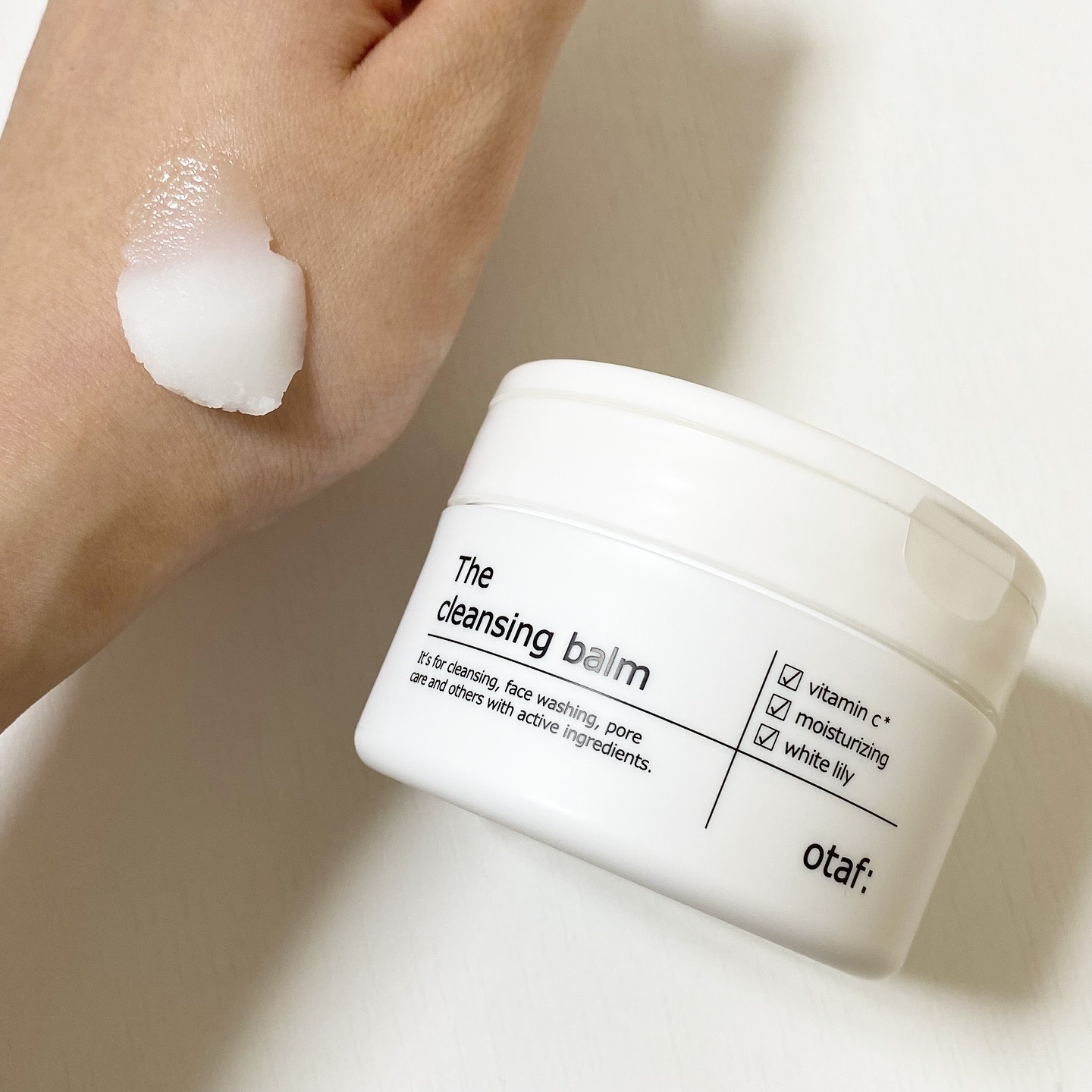 クレンジングバーム/otaf:/クレンジングバームを使ったクチコミ（3枚目）