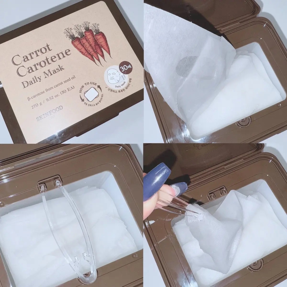 キャロットカロテン カーミングウォーターパッド/SKINFOOD/トナーパッドを使ったクチコミ（3枚目）