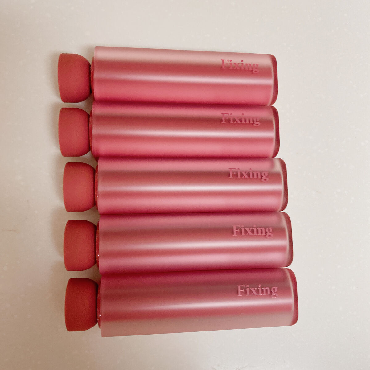 フィクシングティントバー/ETUDE/リップティントを使ったクチコミ（2枚目）