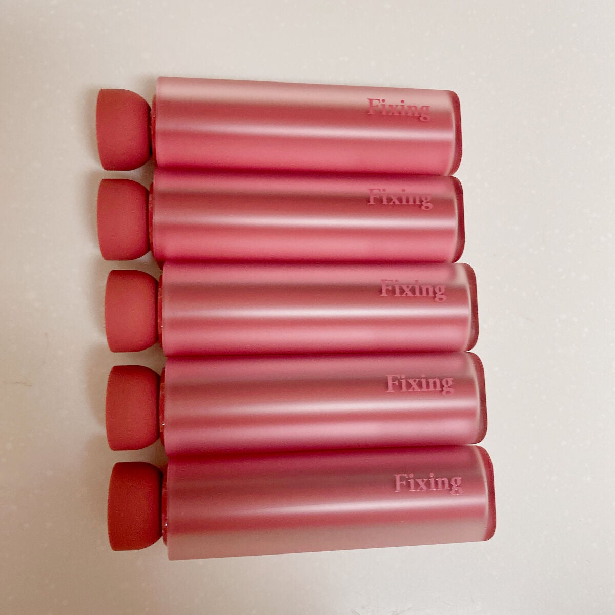 フィクシングティントバー/ETUDE/リップティントを使ったクチコミ(2枚目)