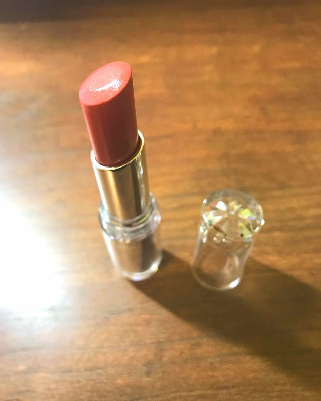 ラスティンググロスリップ/CEZANNE/口紅を使ったクチコミ(2枚目)