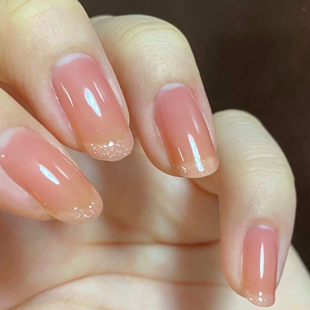 ウカ ラメベースコート ゼロ/uka/ネイルベースコートを使ったクチコミ(3枚目)