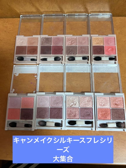 シルキースフレアイズ/キャンメイク/アイシャドウパレットを使ったクチコミ(1枚目)