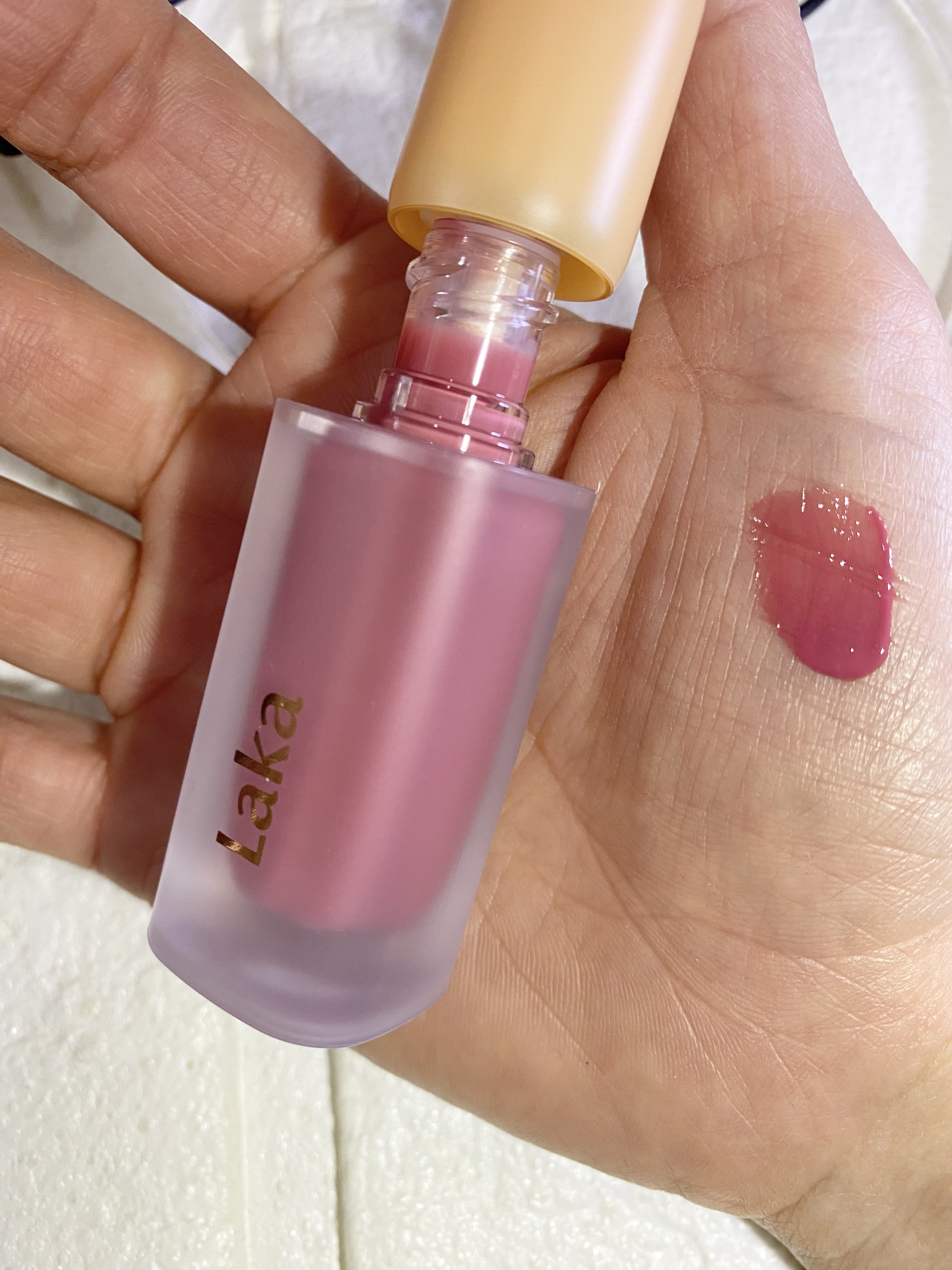 フルーティーグラムティント/Laka/リップティントを使ったクチコミ（1枚目）