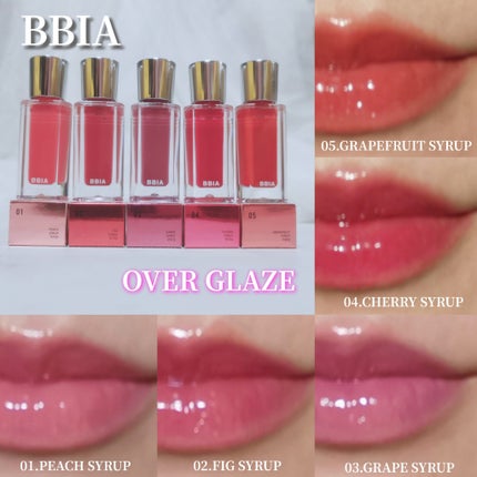 オーバー グレイズ ティント/BBIA/リップティントを使ったクチコミ(1枚目)