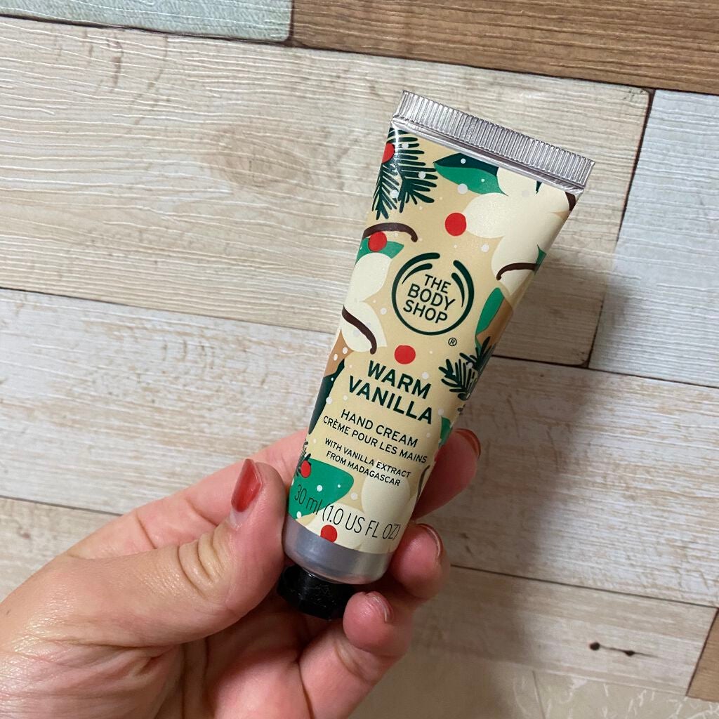 ハンドクリーム バニラパンプキン/THE BODY SHOP/ハンドクリームを使ったクチコミ(1枚目)