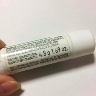 PH.AquaBlueee on LIPS 「海外リップクリーム南アフリカのアロエ専門のお店で購入しました！..」（2枚目）