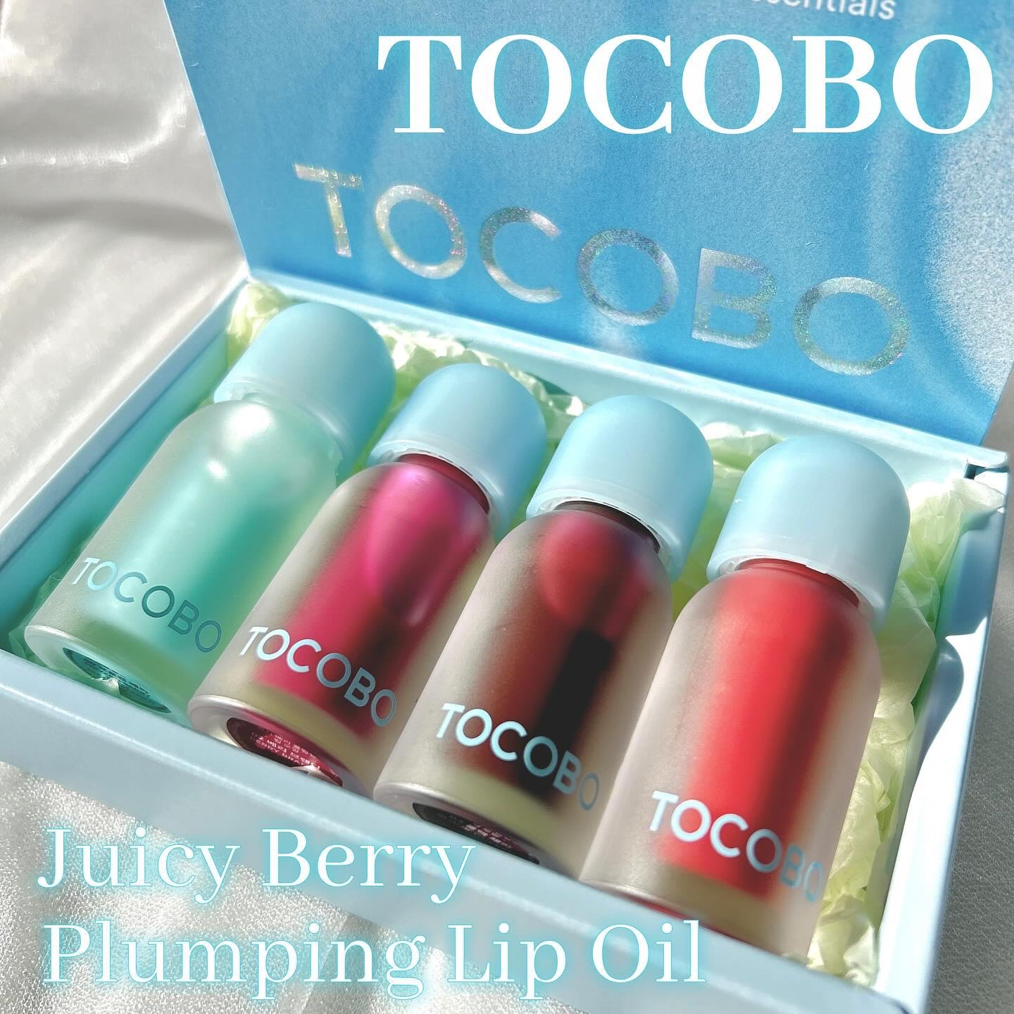 ジューシーベリープランピングリップオイル/TOCOBO/リップグロスを使ったクチコミ（1枚目）