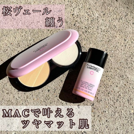 ライトフル C3 ナチュラル シルク パウダーファンデーション/M・A・C/パウダーファンデーションを使ったクチコミ(1枚目)