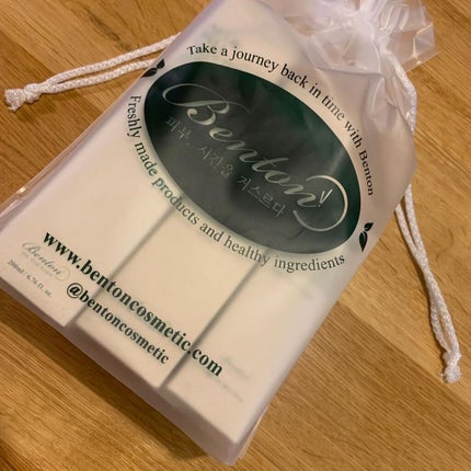 アロエスージングマスクパック/BENTON/シートマスク・パックを使ったクチコミ(2枚目)