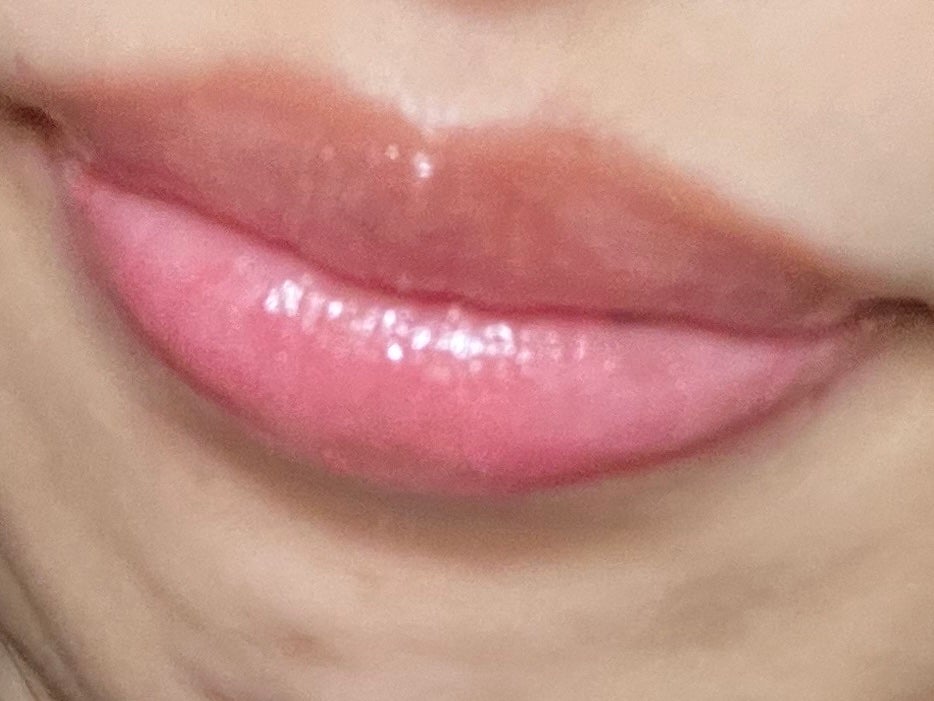 モイストピュアカラーリップ/ニベア/リップクリームを使ったクチコミ(4枚目)