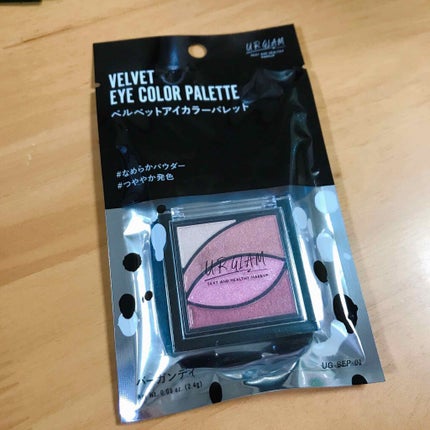 UR GLAM VELVET EYE COLOR PALETTE/U R GLAM/アイシャドウパレットを使ったクチコミ(1枚目)