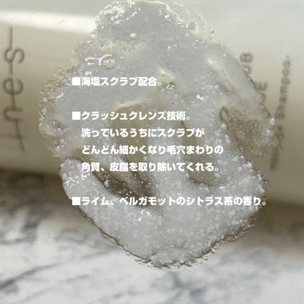 ジェントル スクラブ クレンズ/ines/市販シャンプーを使ったクチコミ(3枚目)