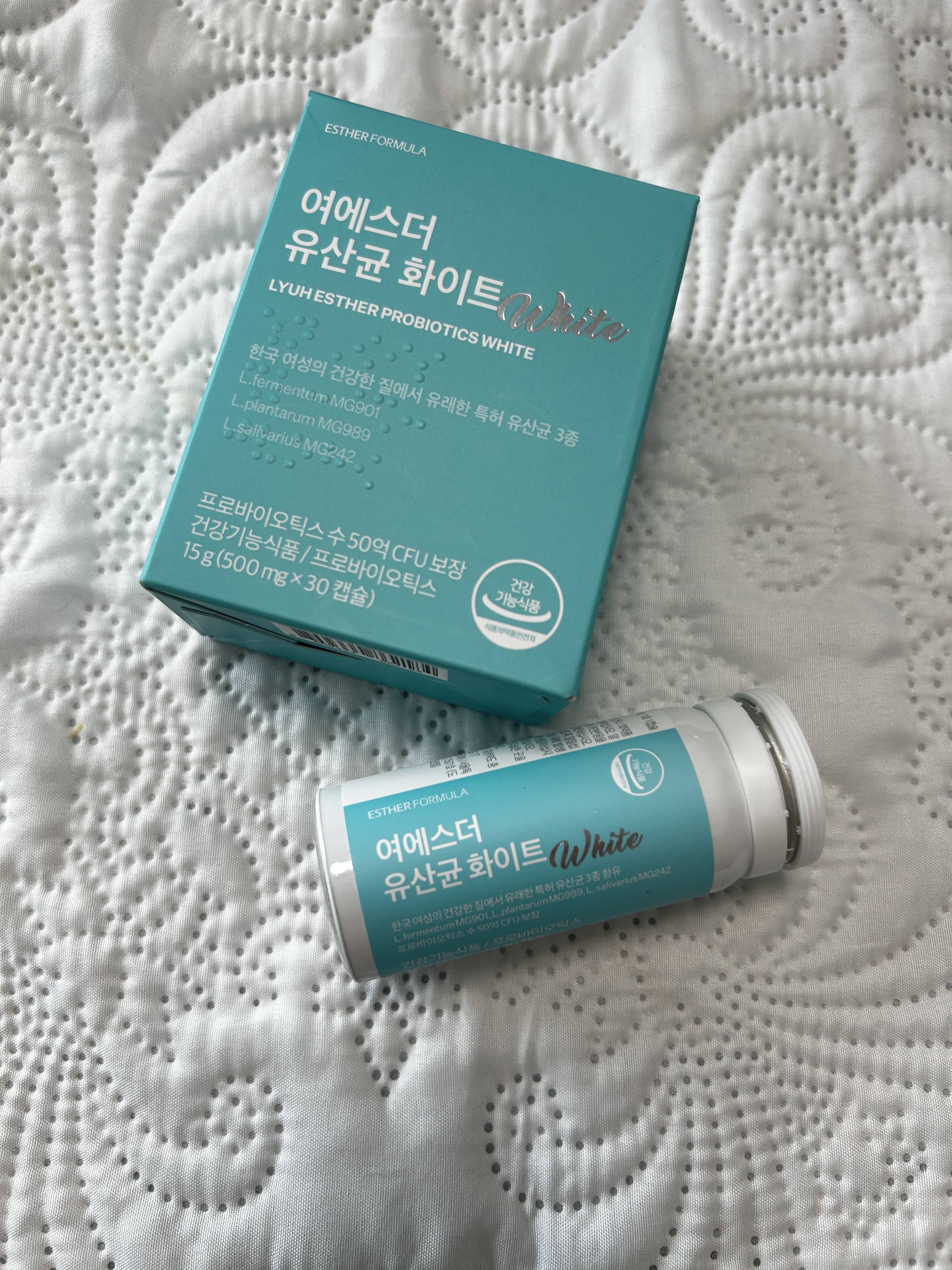 ヨエスター乳酸菌ホワイト/ESTHER FORMULA/健康サプリメントを使ったクチコミ（1枚目）
