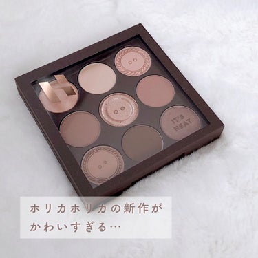 マイフェイブムードアイパレット 9カラー/HOLIKA HOLIKA/アイシャドウパレットを使ったクチコミ（2枚目）