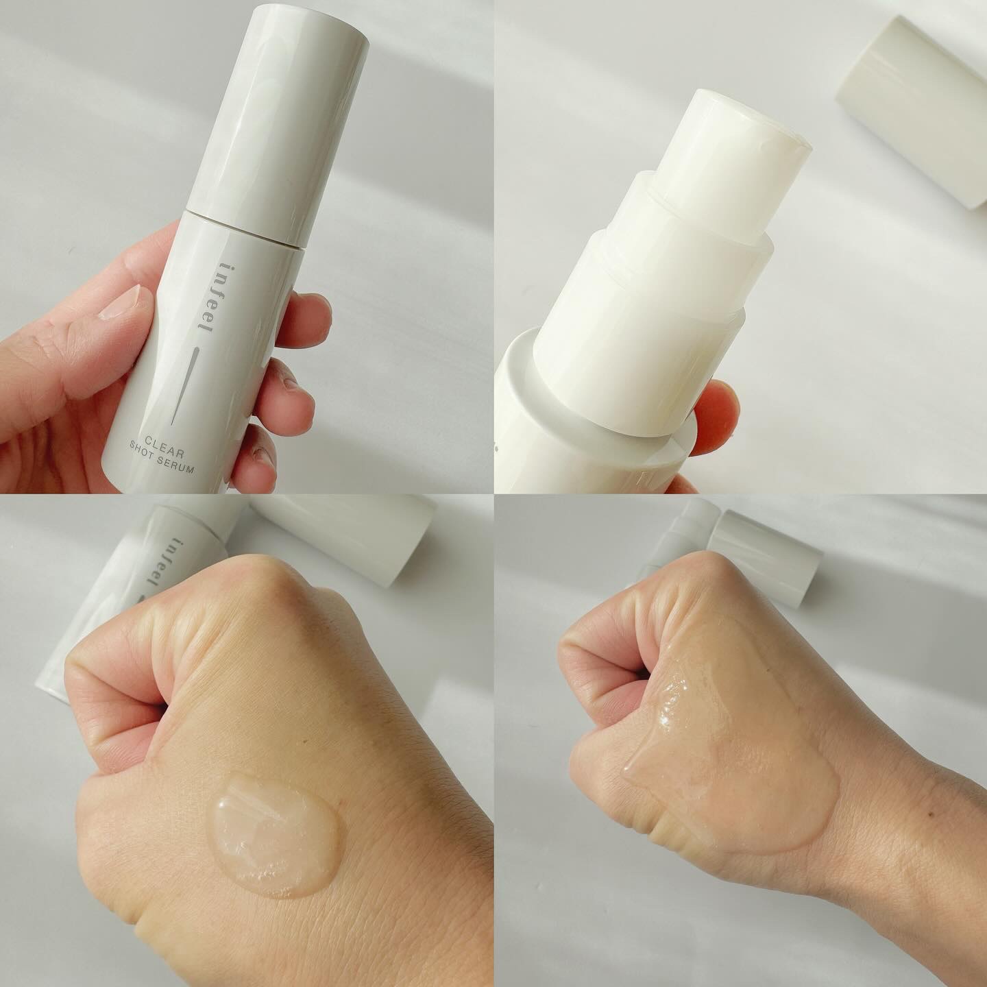 infeel クリアショットセラム[美容液]/Rz+ by ROSETTE/美容液を使ったクチコミ（3枚目）