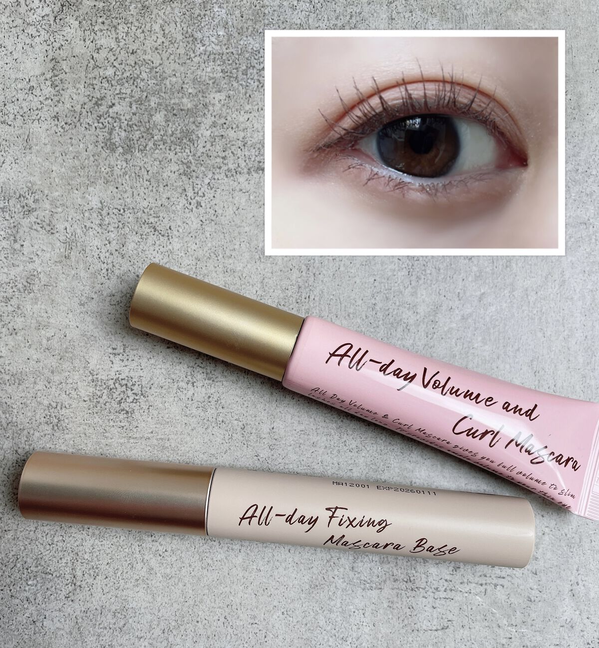 オールデイフィクシングマスカラベース/Milk Touch/マスカラ下地を使ったクチコミ（2枚目）