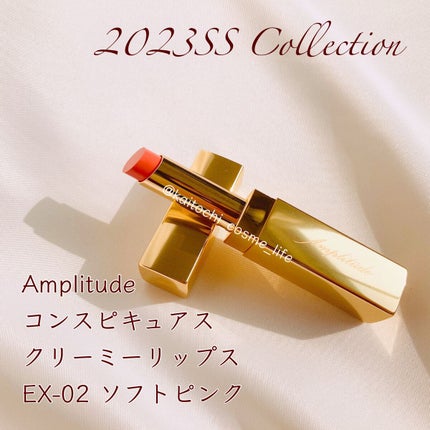 コンスピキュアスクリーミーリップス/Amplitude/口紅を使ったクチコミ(1枚目)