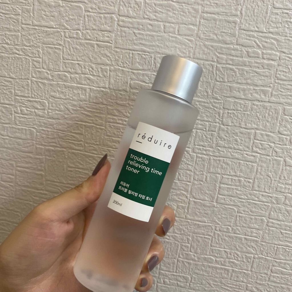 trouble relieving time toner /reduire /化粧水を使ったクチコミ（1枚目）