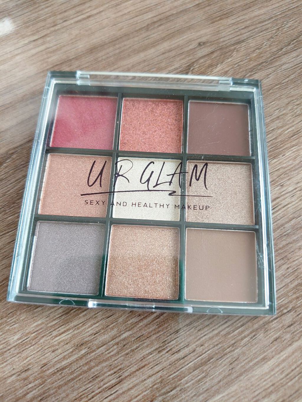 UR GLAM　BLOOMING EYE COLOR PALETTE/U R GLAM/アイシャドウパレットを使ったクチコミ（1枚目）